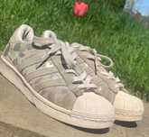 Adidas Superstar Originals Rozm. 36 2/3 Kolor ecru, srebrny