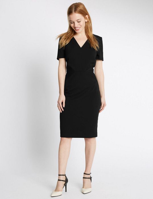 Элегантное платье футляр Marks & Spencer Petite, M