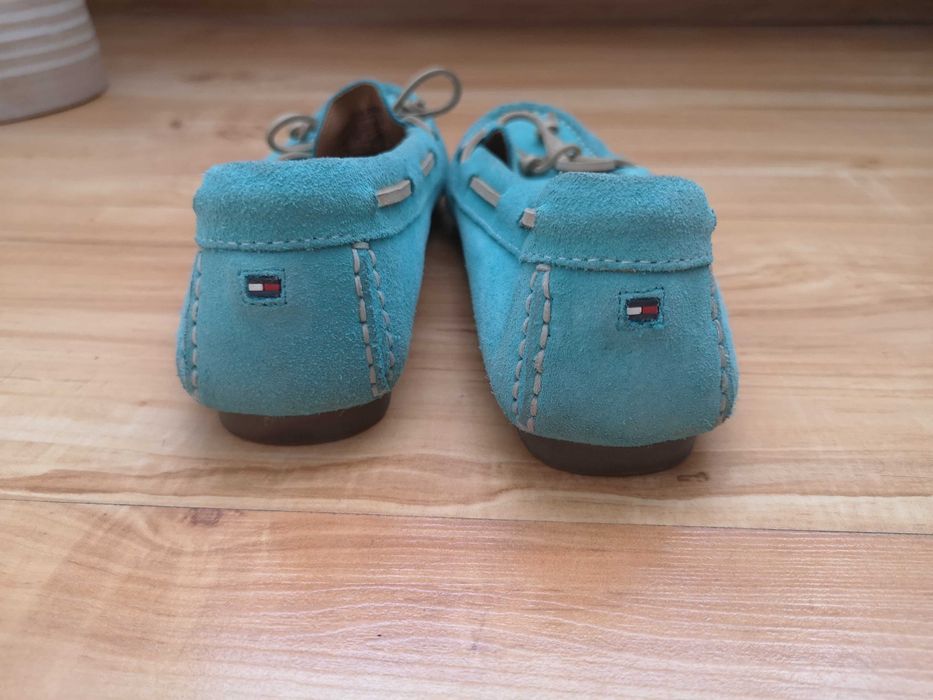 Tommy Hilfiger damskie zamszowe mokasyny rozm 36