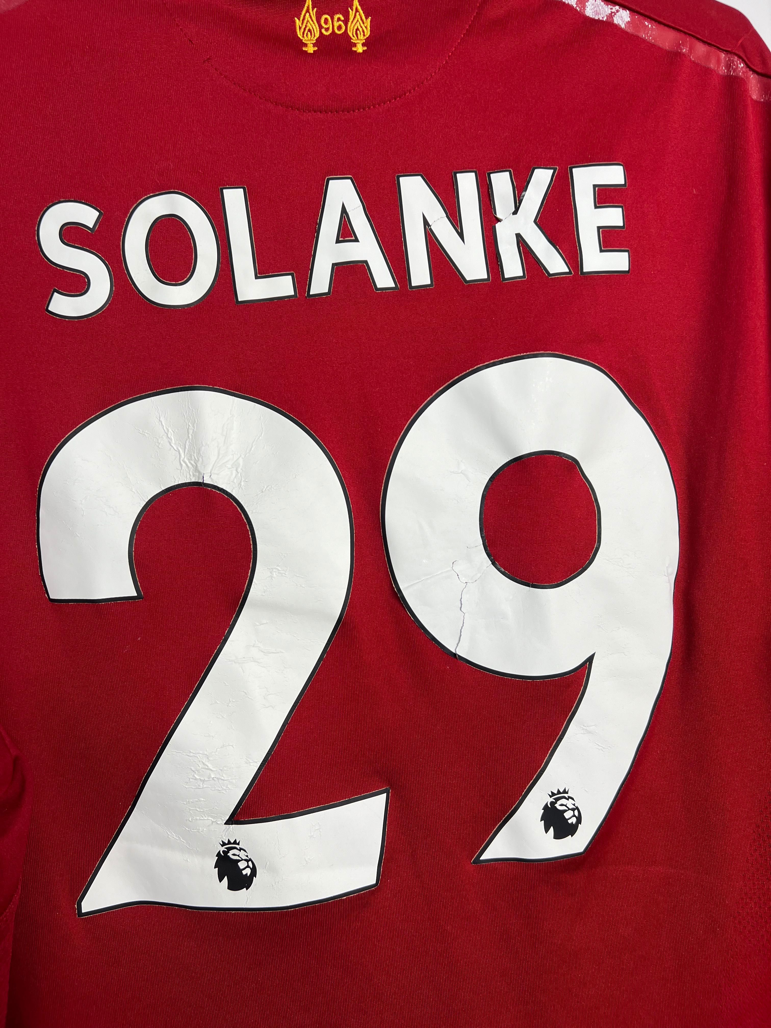New Balance Liverpool 2017 Dominic Solanke 29 Soccer Jersey koszulka