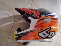 kask enduro/cross quad 6D zawodniczy S (55-56)nie leat airoh