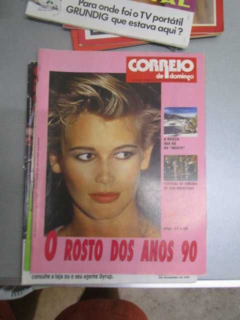 5 Revistas vintage Claudia Schiffer 20 euros