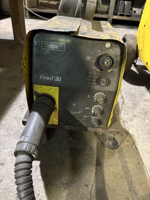 Spawarka ESAB Mig430 podajnik Origo Feed 30 po serwisie FV