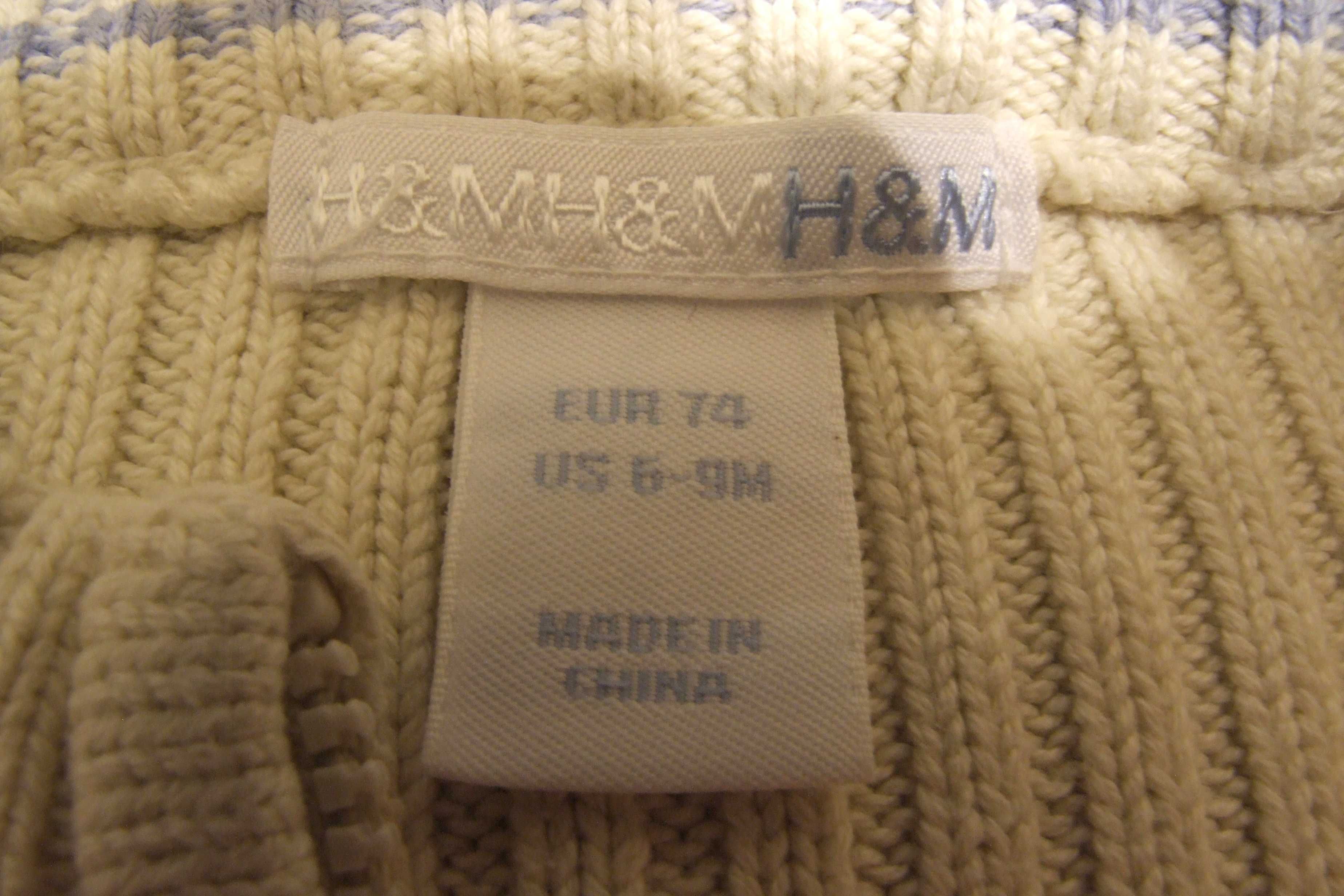 Sweterek H&M rozm. 74