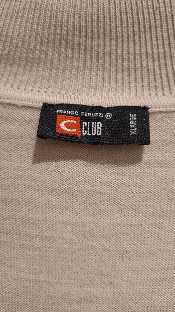 Franco Feruzzi  Sweter z golfem, 50% Wełna (Merino), Rozmiar XL-XXXL