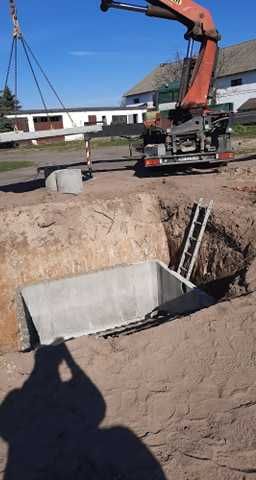 Szambo, szamba, zbiorniki betonowe ZDUNY