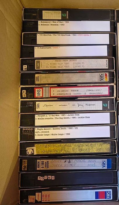 Pakiet filmów VHS