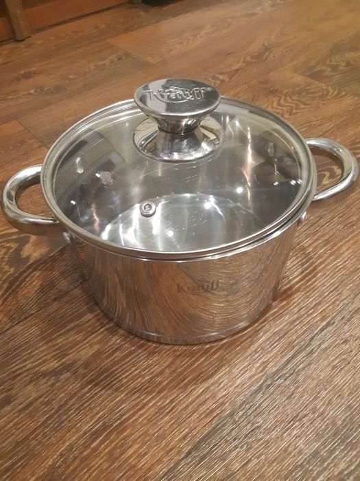 Продам кастрюля нерж Krauff 2.5 литра