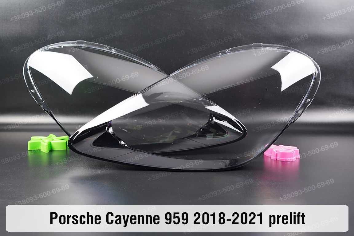 Скло фар Porsche корпус Cayenne 955 957 958 959 стекло фар Порш стекло