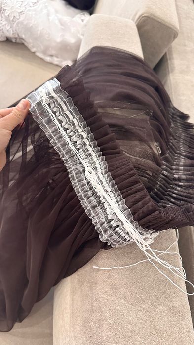 Штора штори шифонові висота 256 см, ширина 360 см