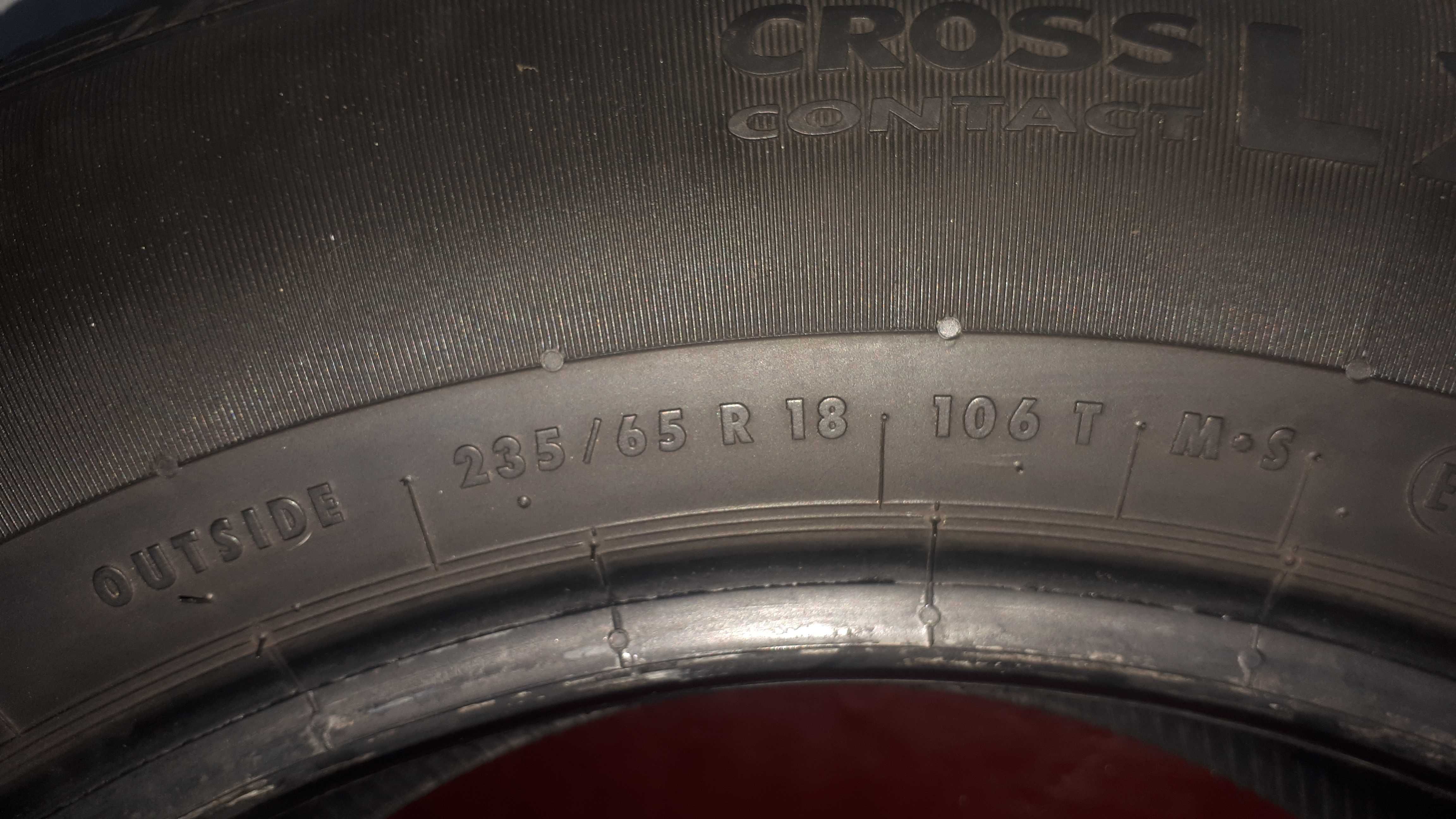 Шини Continental ContiCrossContactLX Sport 235/65 R18 106T made in usa