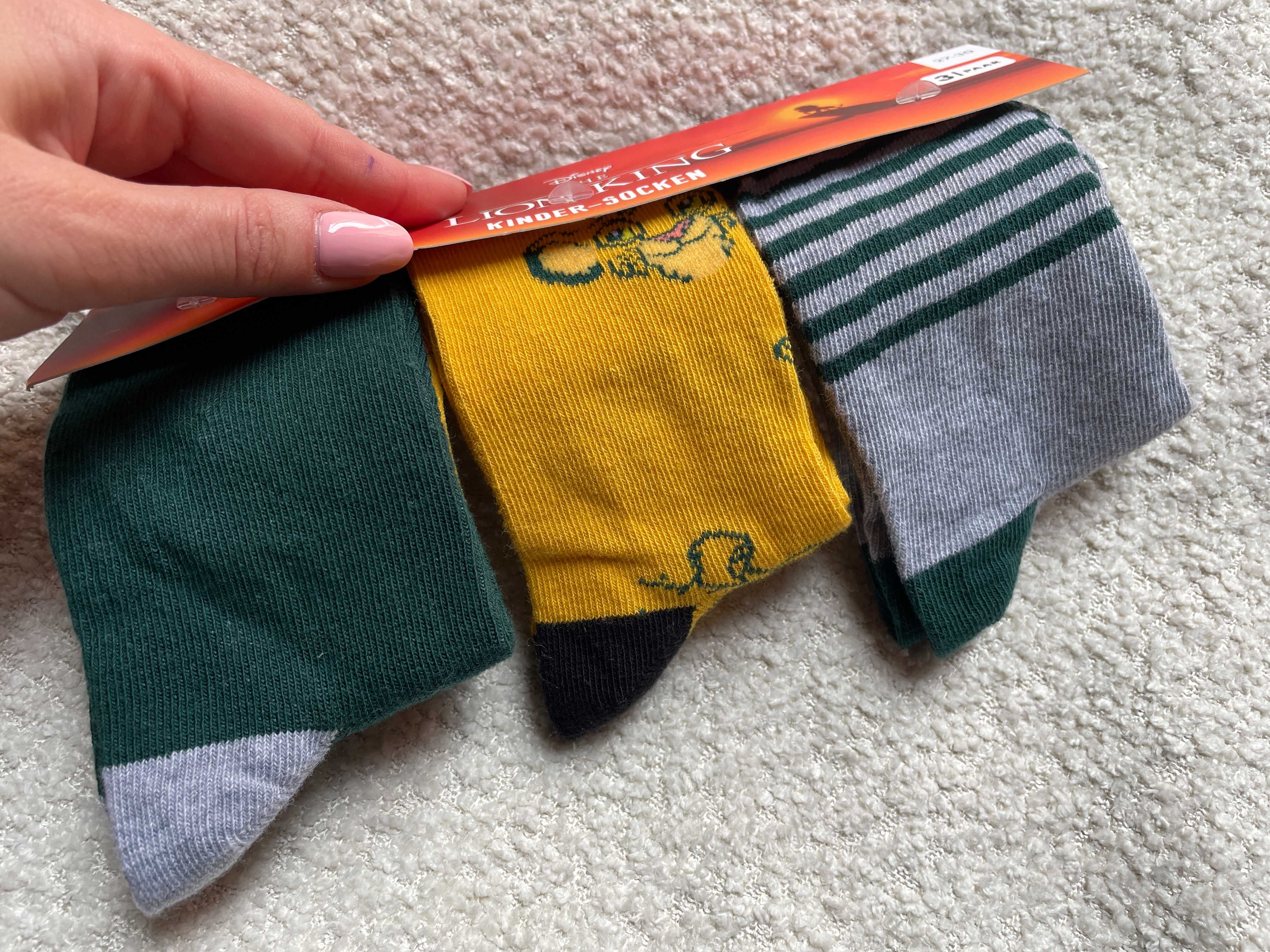 Набір шкарпеток Дісней 27-30 (3 пари) шкарпетки, носки, набор носков