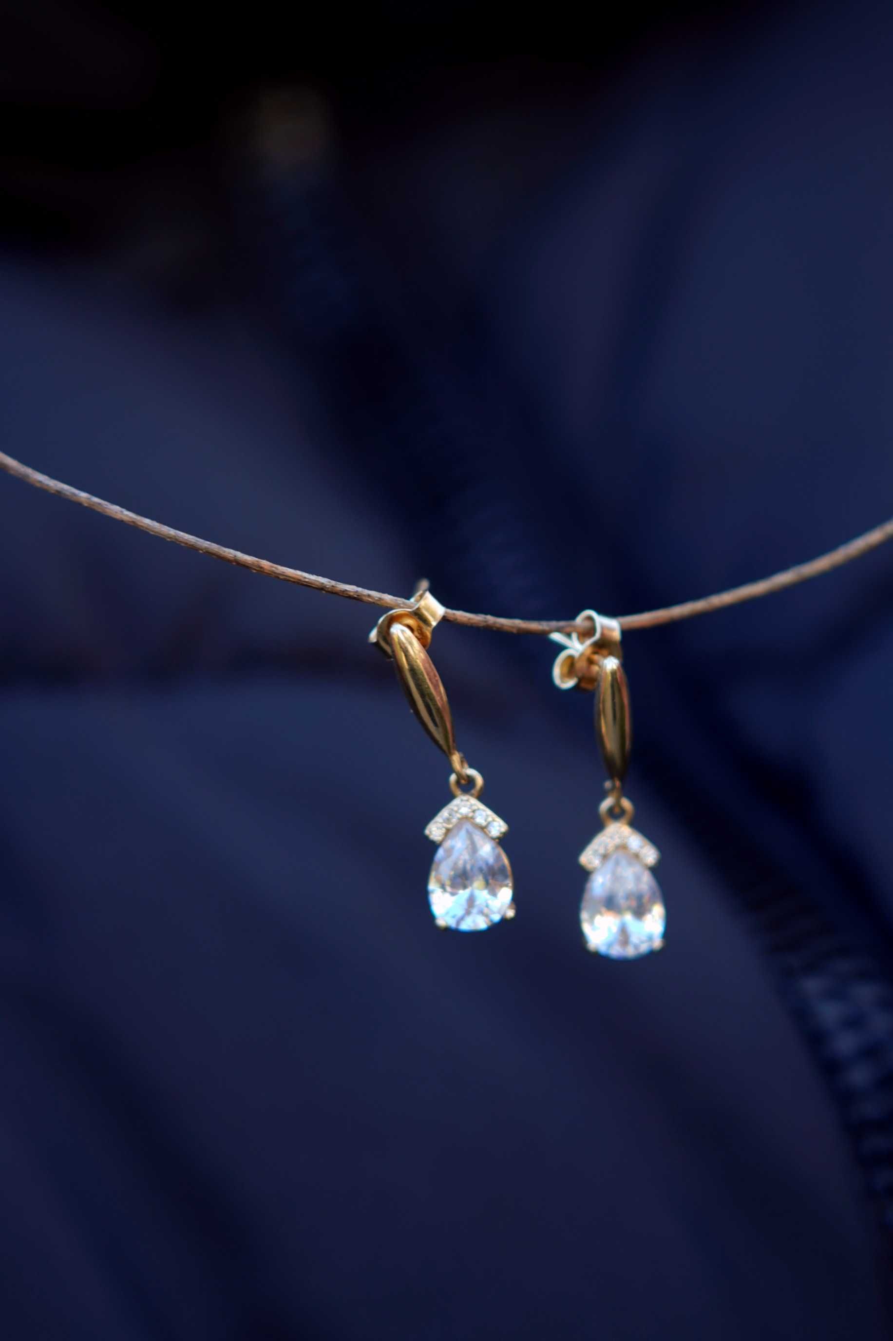 Złote kolczyki 14K 2,62g