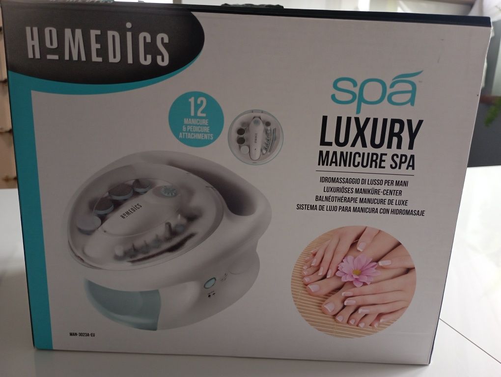 Zestaw do manicure NOWY, HOMEDICS SPA LUXURY