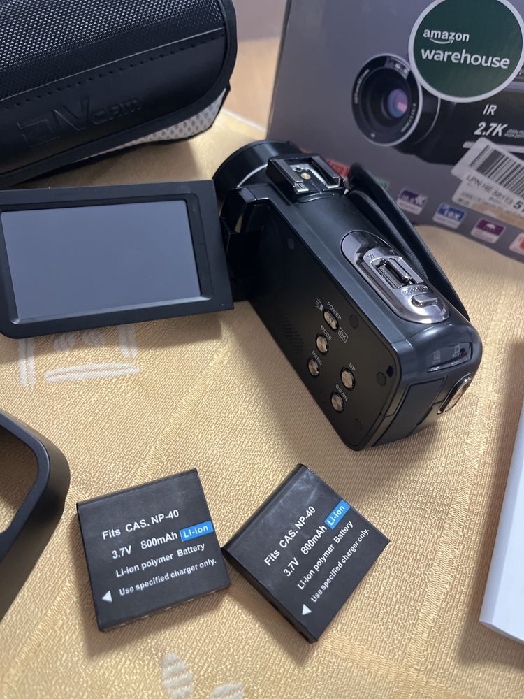Camara de video grava em UHD 2.7k