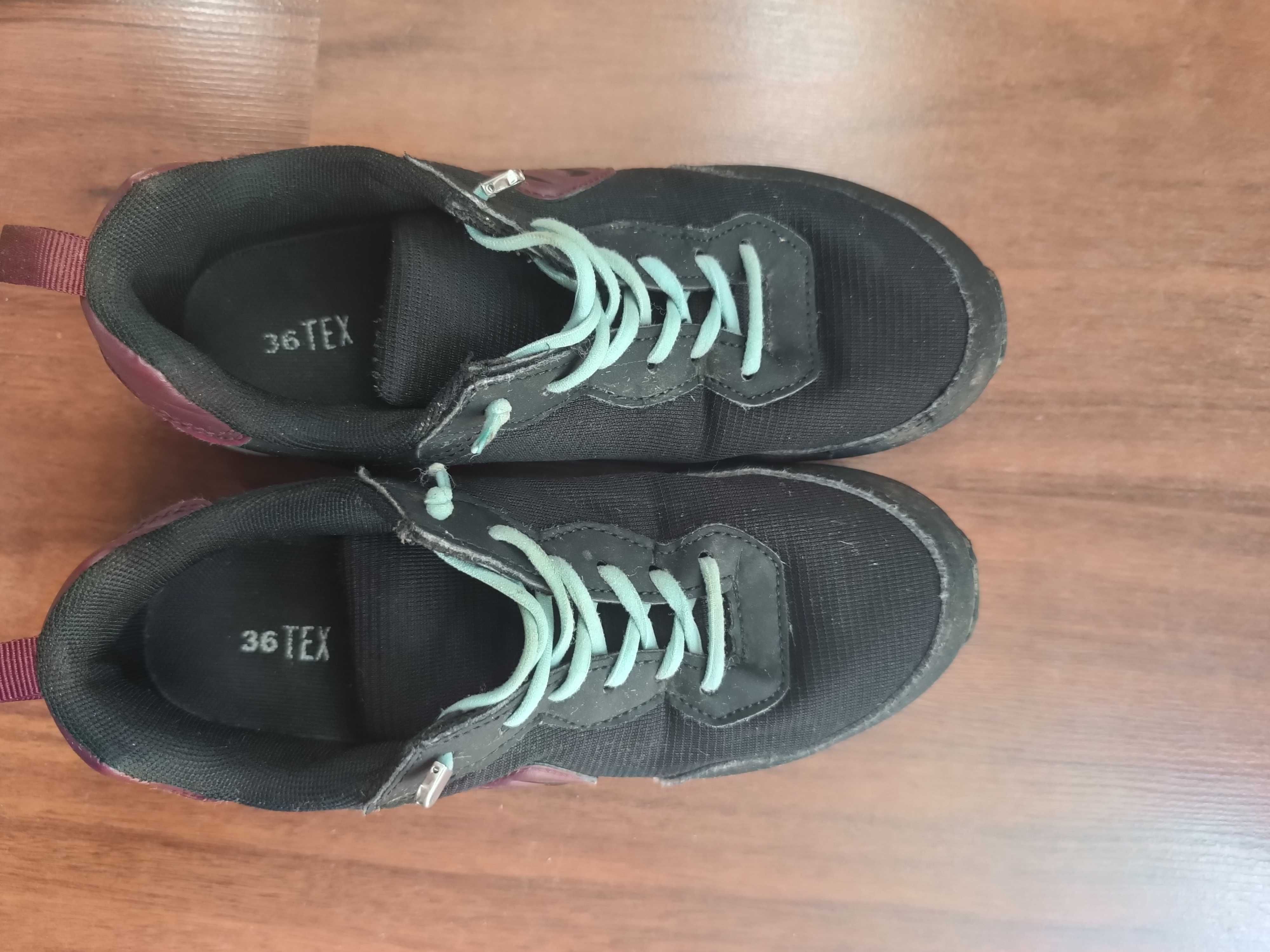 Buty dziewczęce/chłopięce tex r. 36