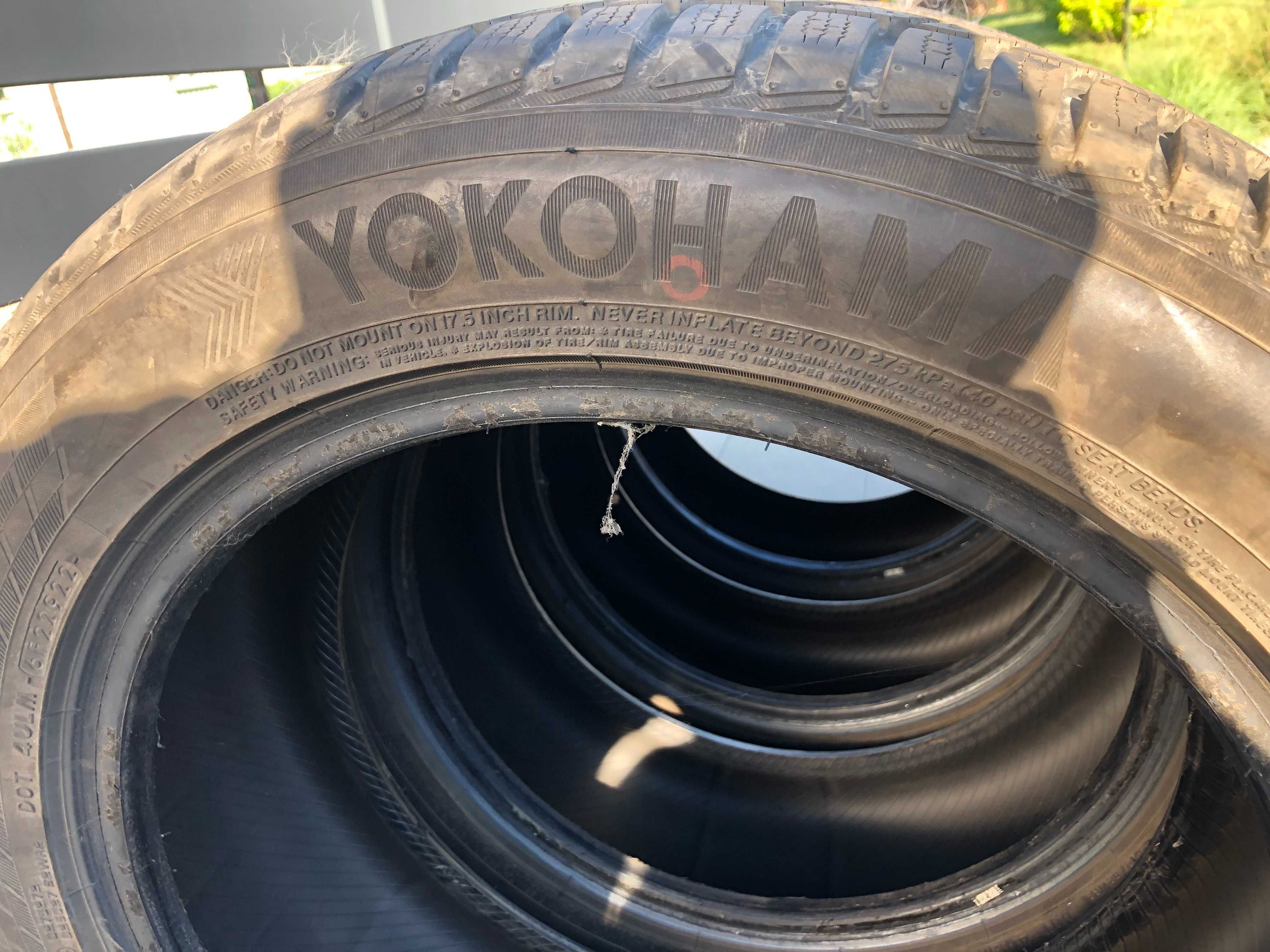 Sprzedam opony Yokohama R17 215/55