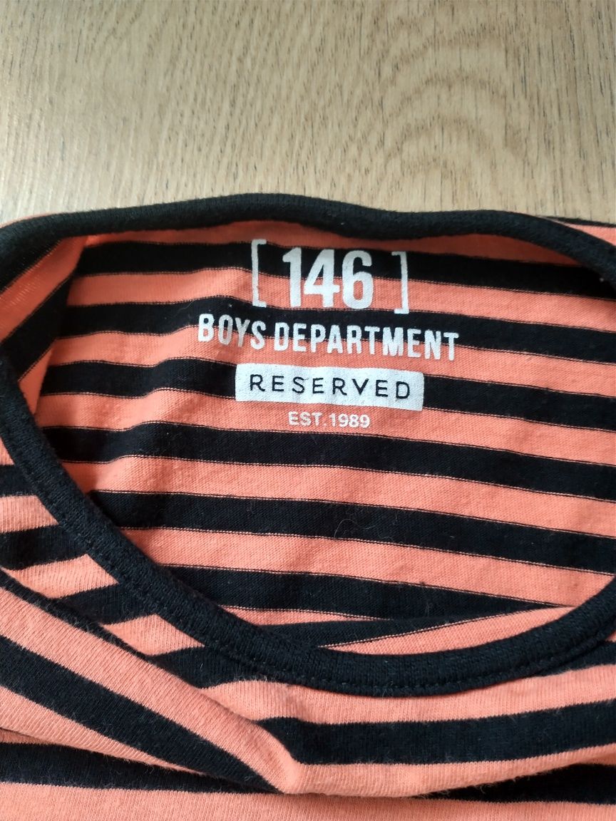 T- shirt, koszulka chłopięca RESERVED 146 + Batman 146/152 stan BDB