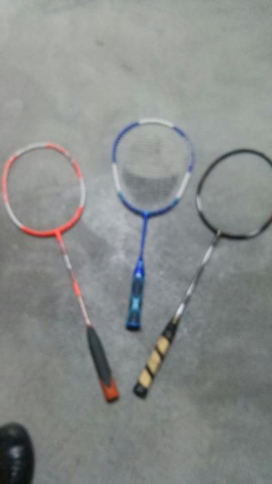 Raquetes de badminton
