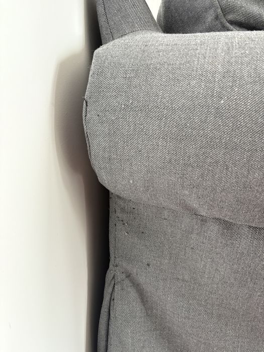 Kanapa + 2 fotele + podnóżek EKTORP IKEA ciemny szary