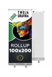 Reklama baner reklamowy rozwijany Eco Roll-up rollup witryna gablota