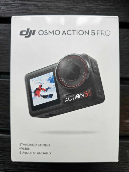 Kamera sportowa DJI Osmo Action 5 Pro Standard Combo Nowa FV23 GW24