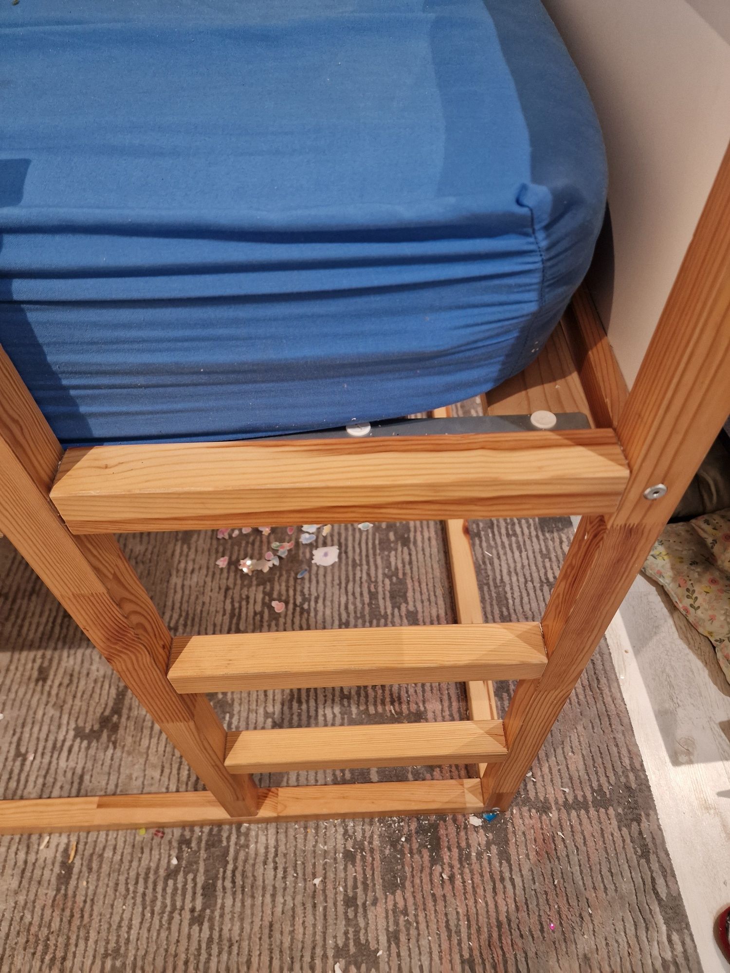 IKEA KURA – łóżko odwracane, zmienia się w łóżko pietrowe