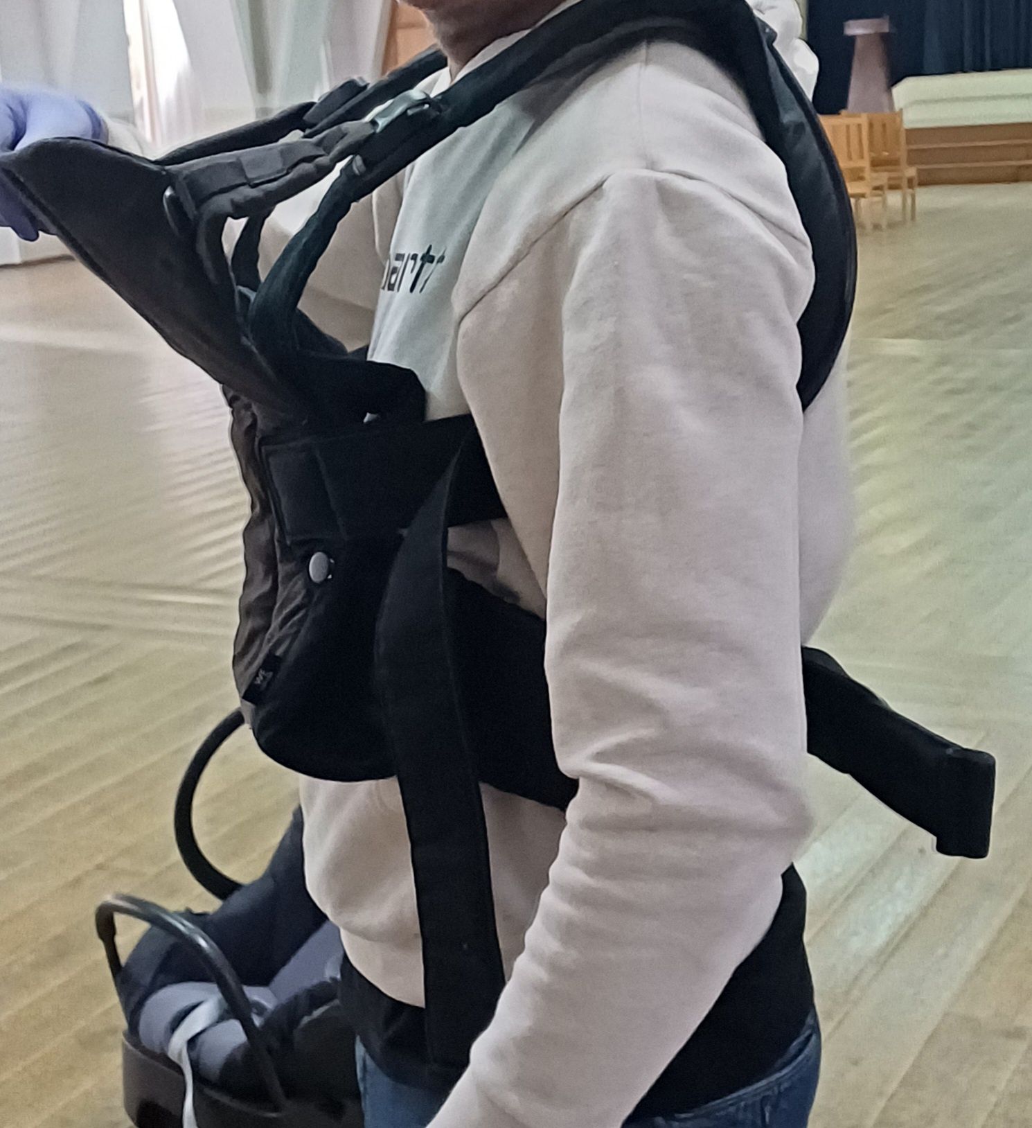 Marsupio - BabyBjork em preto