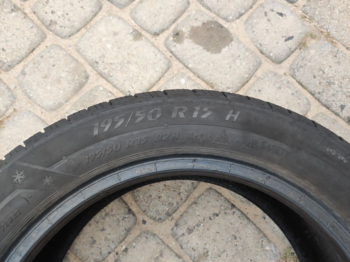 195.50.15 Dwie opony zimowe Matador