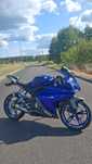 Yamaha r125 blue Racing edition