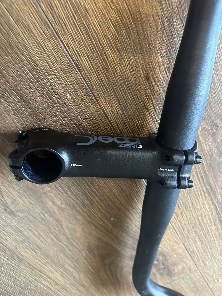 Kierownica Deda Zero 420MM + mostek Deda Zero 110MM