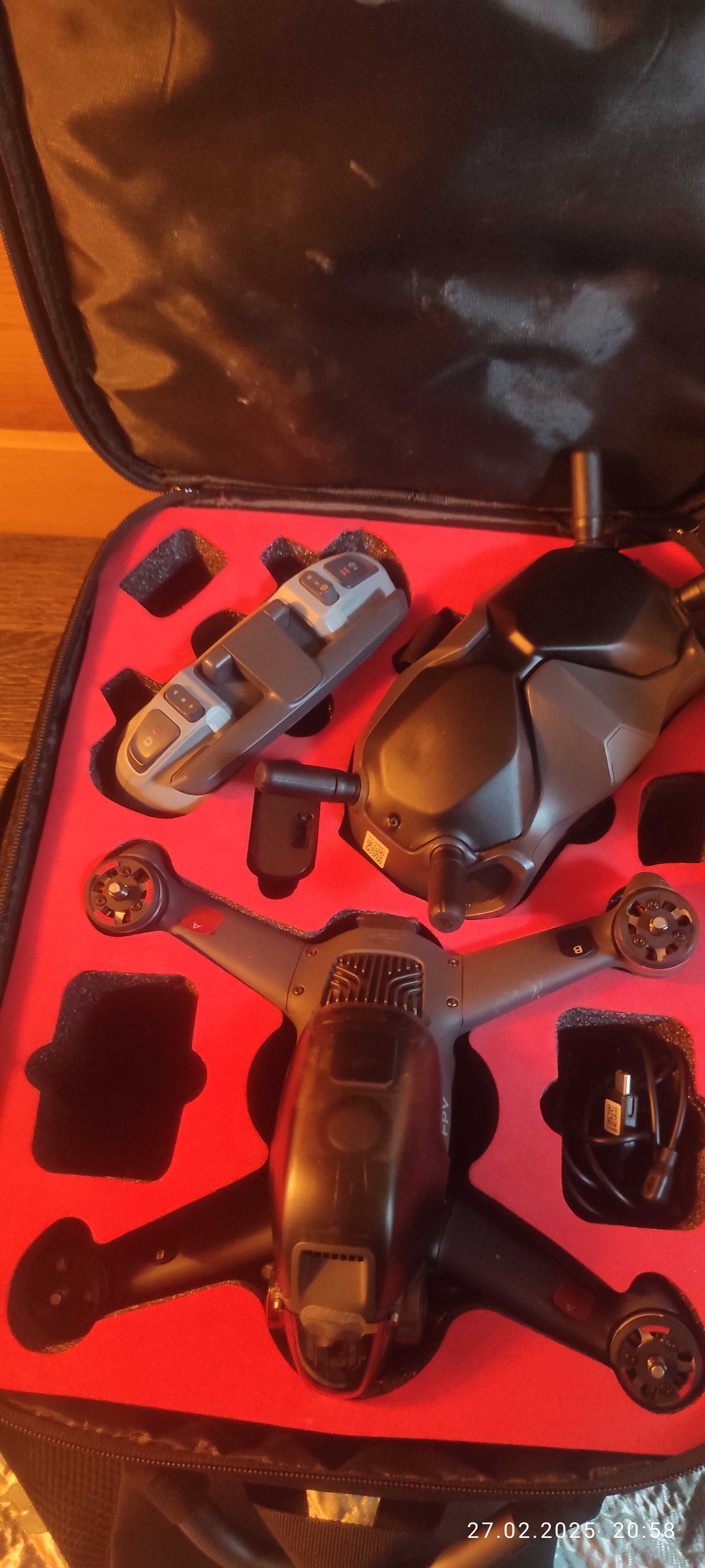 DJI FPV Combo, дрон, квадрокопер