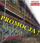 RUSZTOWANIA ELEWACYJNE Nie używane Rusztowanie Podesty 2,5m HURTOWNIA