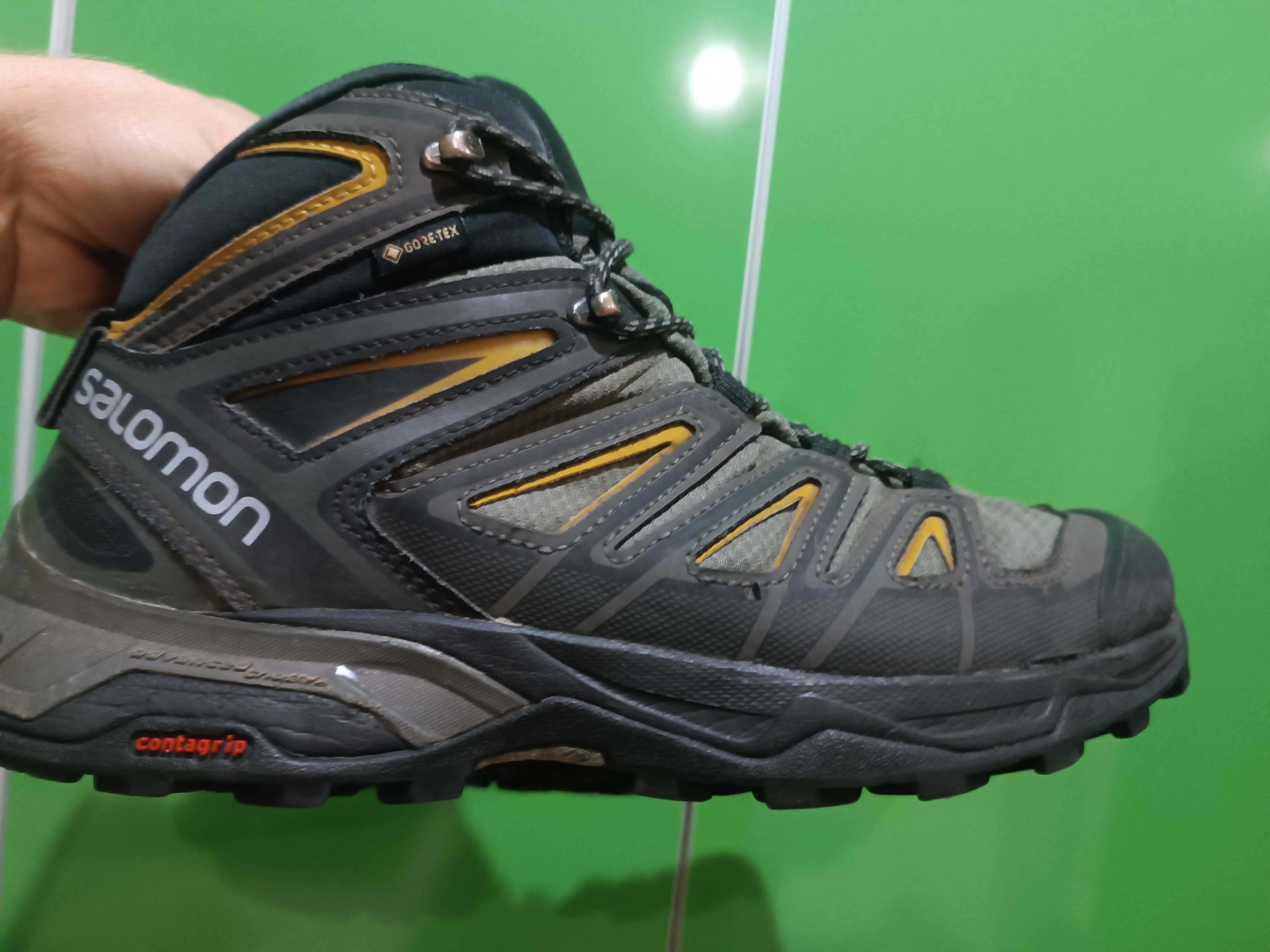 Ботинки  берцы Salomon X Ultra goreTex 42 размер 27 см