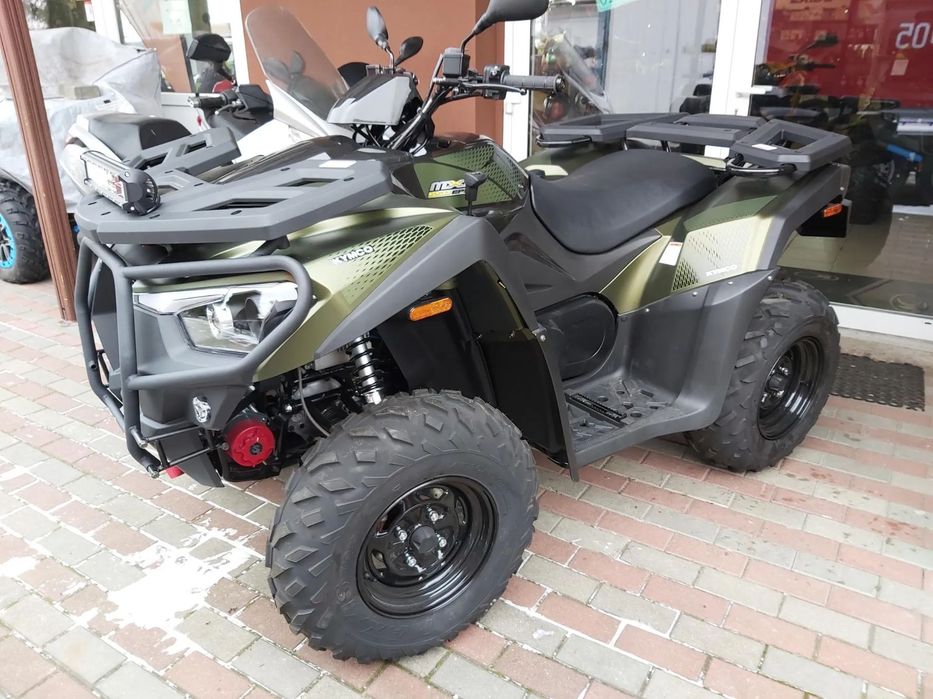 Kymco MXU KYMCO MXU 550 EPS T3B zielony, bumper, hulajnoga NIU gratis!