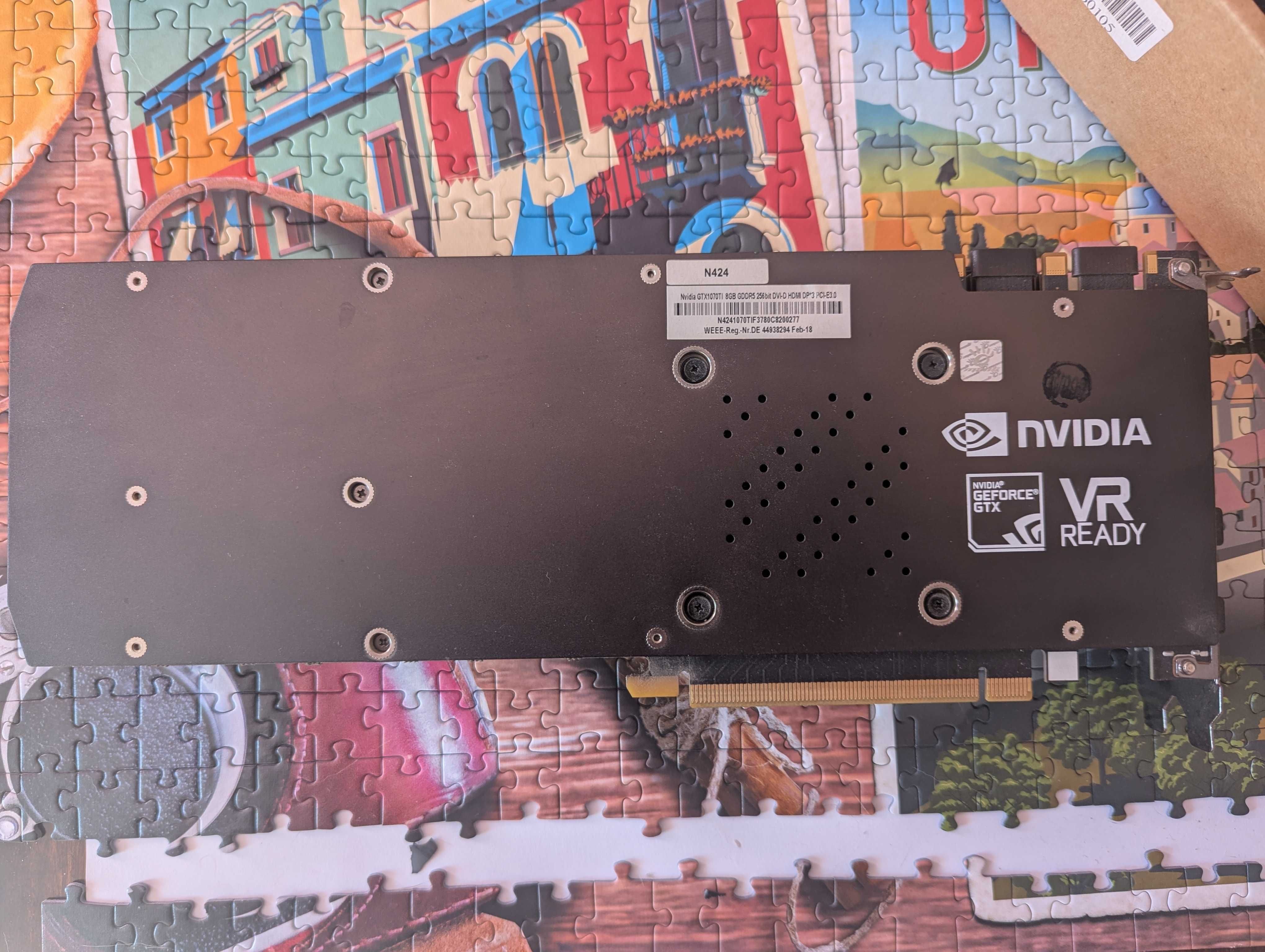 Відеокарта NVIDIA GeForce GTX 1070Ti 8GB 256BIT