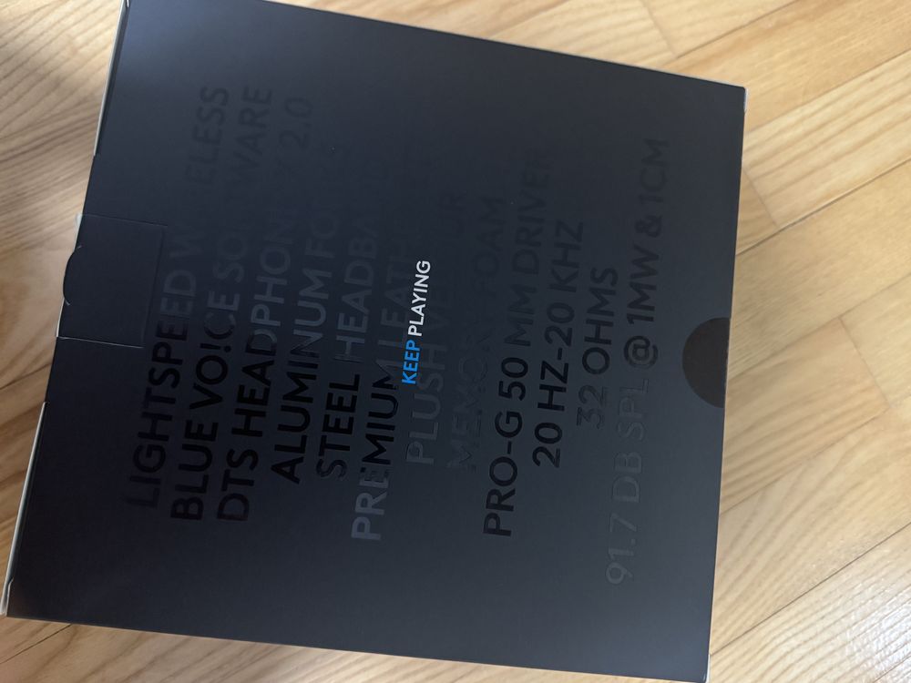 Навушники Logitech G PRO X Wireless LightSpeed Black Запаковані
