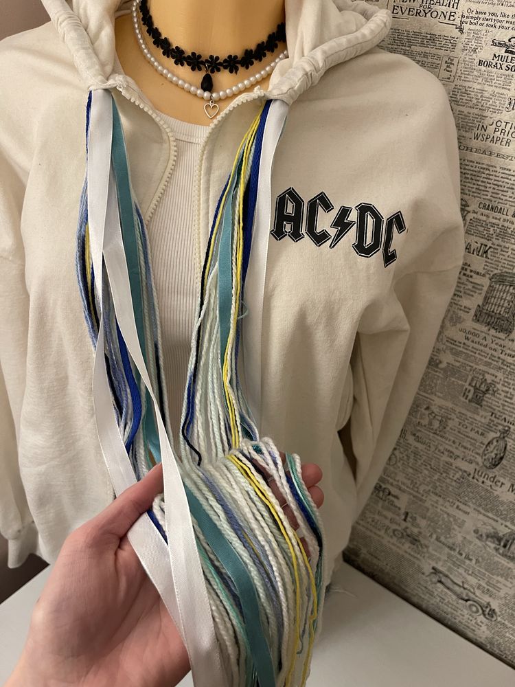 ACDC bluza rozpinana z kapturem unikatowa oryginalna