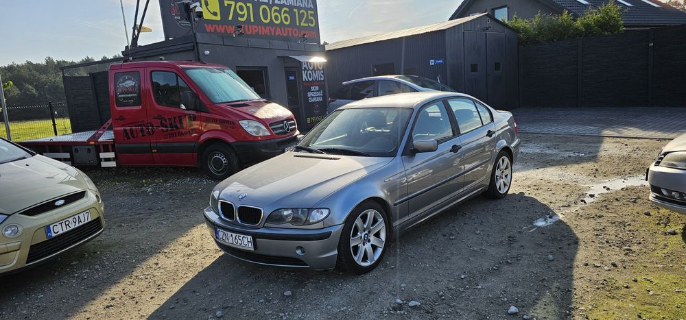 SKUP AUT TORUŃ   BMW E46 2003r 1.8 GAZ klima Sedan Grzane fotele