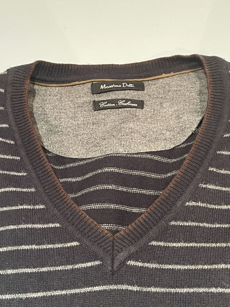 Pullover azul Massimo Dutti