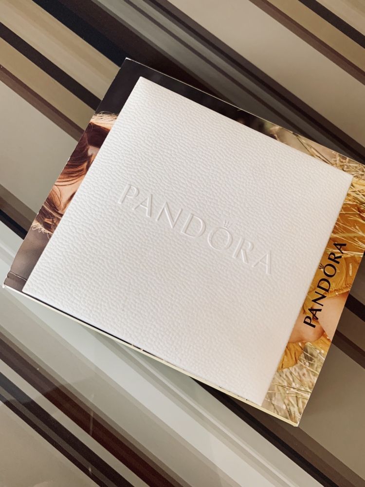 Pandora Rose gold Шарм Ромб Квадрат Пандора Оригінал Подарунок