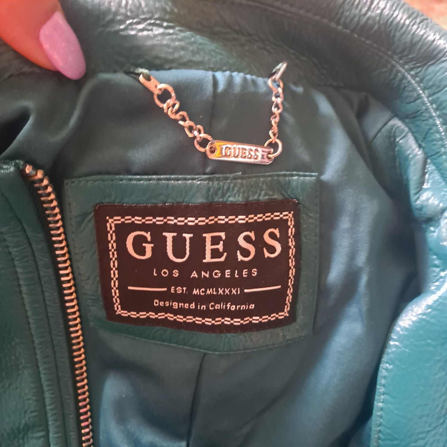 Kurtka Guess zielona 36
