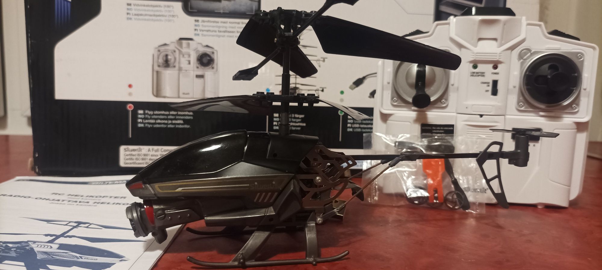 Śmigłowiec helikopter Silverlit Spy cam II