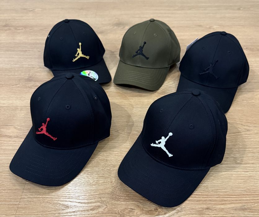 Кепка jordan nike чорна хакі