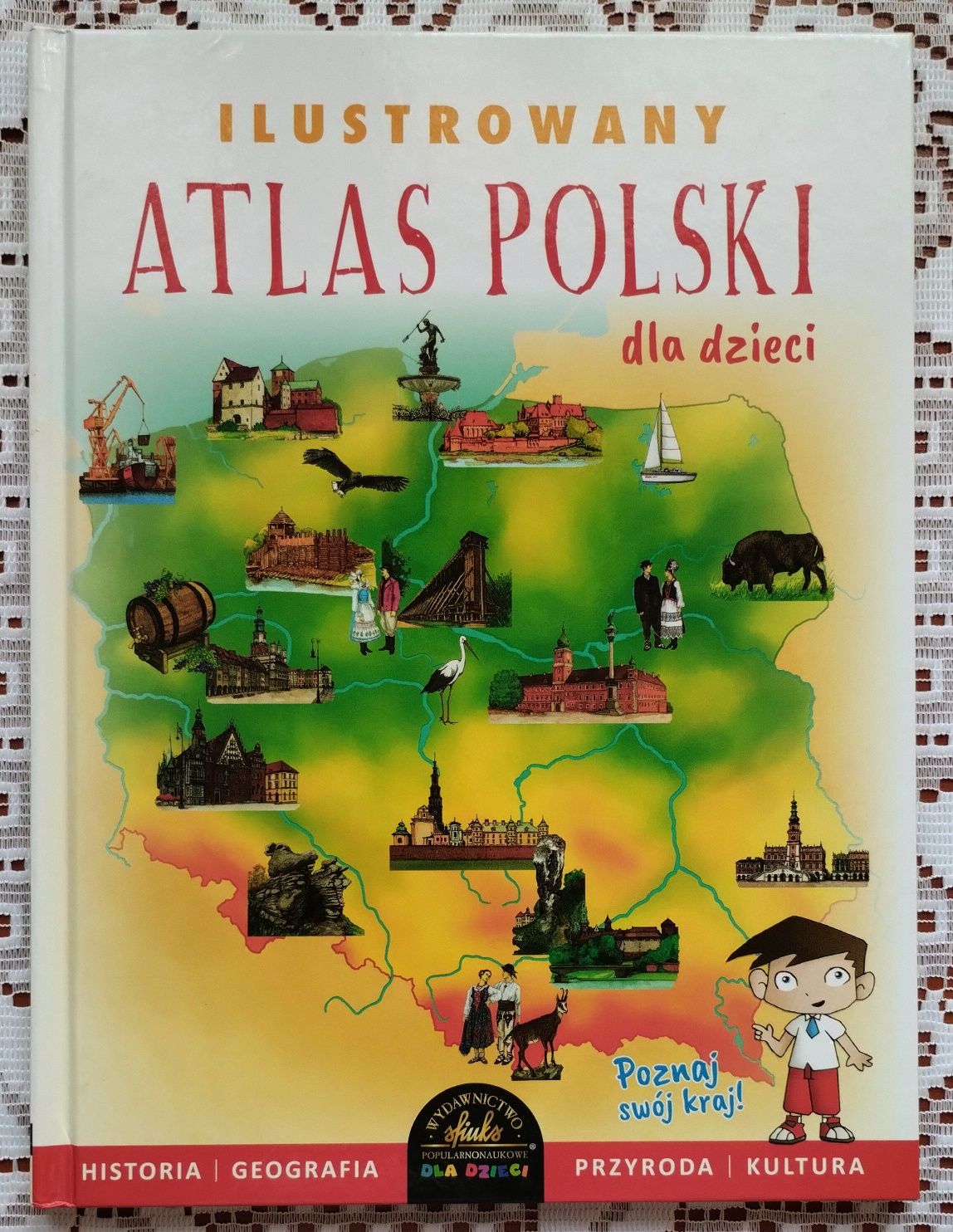 Książka Ilustrowany Atlas Polski
