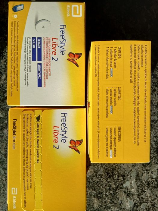 Sensor Freestyle LIBRE 2. Ważny do 12-2026. PLASTER GRATIS. Trójmiasto