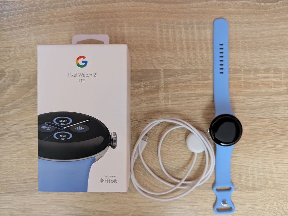 Смарт-годинник Google Pixel Watch 2 LTE Polished Silver / Bay