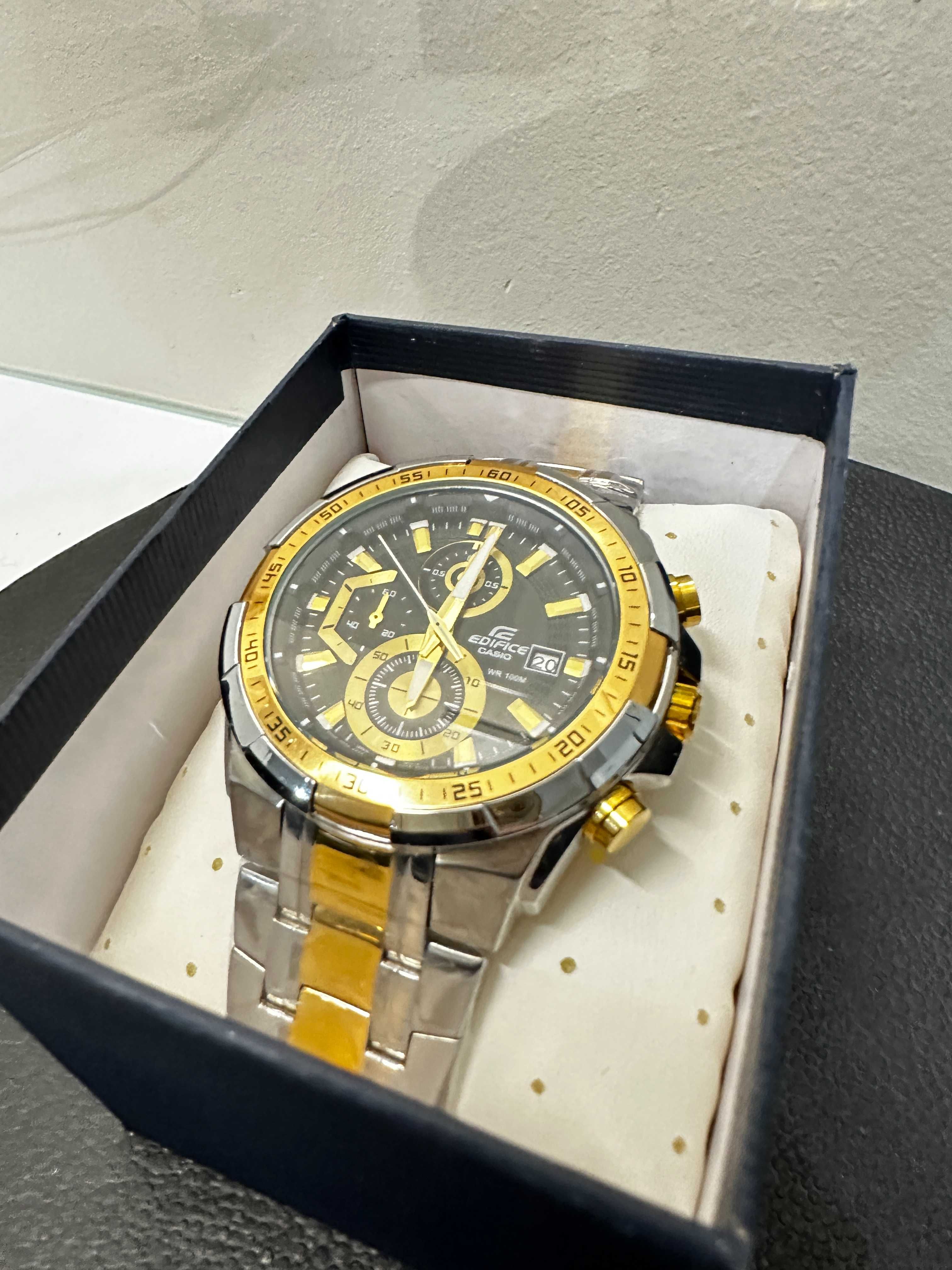 Zegarek Casio EFR-539SG-1A, nowy, zapakowany w oryginalny box-Okazja!