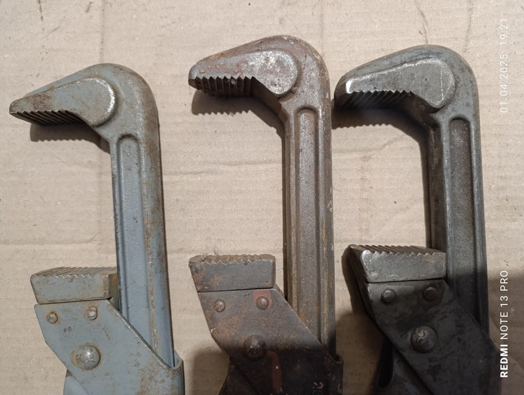 Ключ газовий, трубний, номер 4
