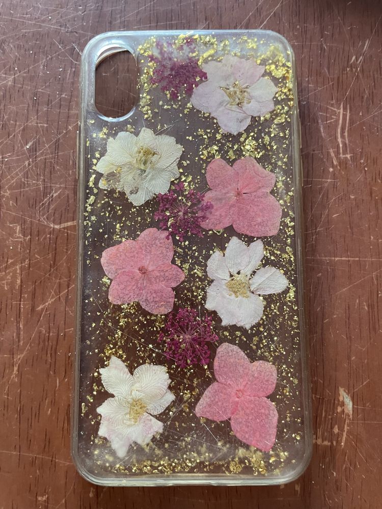 Puro etui iphone xs /x real flower